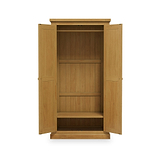Chiswick Pine Full Hanging Wardrobe from Roseland Furniture