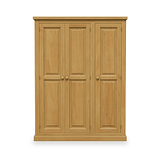 Chiswick Pine Triple Wardrobe from Roseland Furniture
