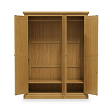 Chiswick Pine Triple Wardrobe from Roseland Furniture