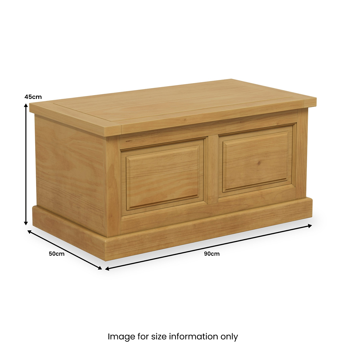 Chiswick Pine Blanket Box from Roseland Furniture