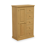 Chiswick Pine Combination Wardrobe from Roseland Furniture