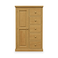 Chiswick Pine Combination Wardrobe from Roseland Furniture