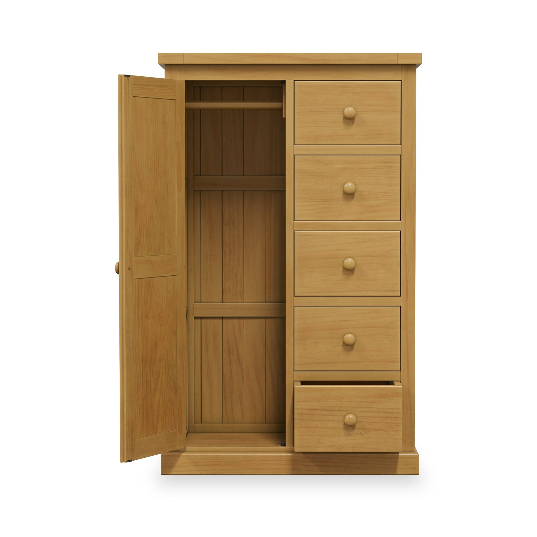 Chiswick Pine Combination Wardrobe from Roseland Furniture
