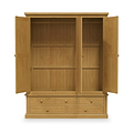 Chiswick Pine Triple Wardrobe w Mirror from Roseland Furniture