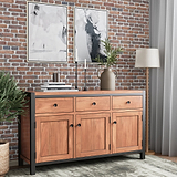 Dunstan Acacia Large Sideboard from Roseland Furniture