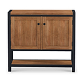 Dunstan Acacia 2 Door Cupboard from Roseland Furniture