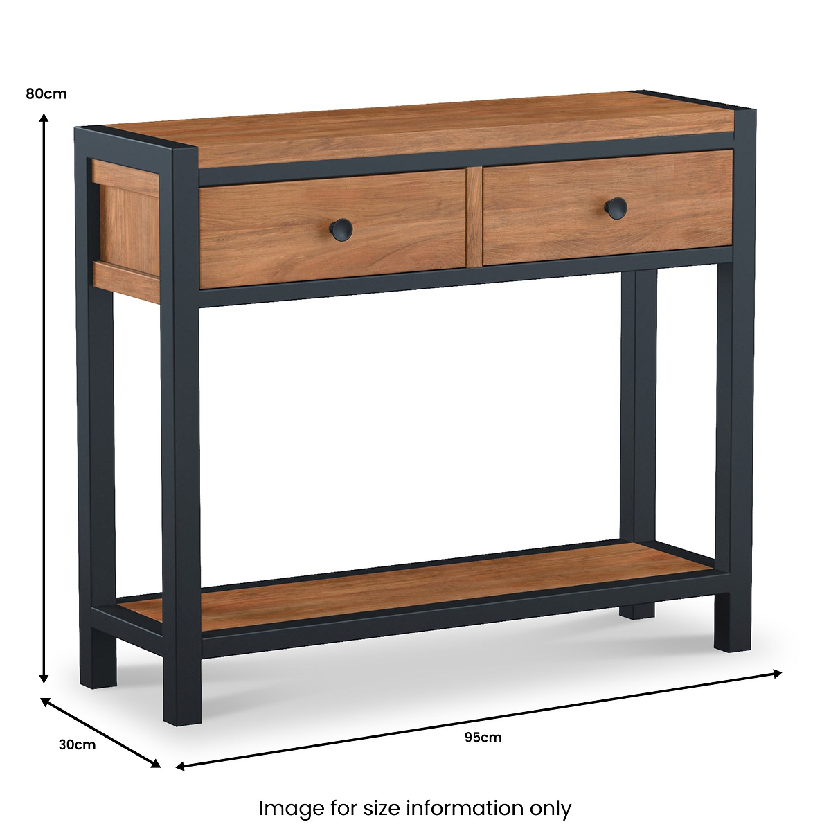 Dunstan Acacia Console Table from Roseland Furniture