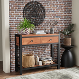 Dunstan Acacia Console Table from Roseland Furniture