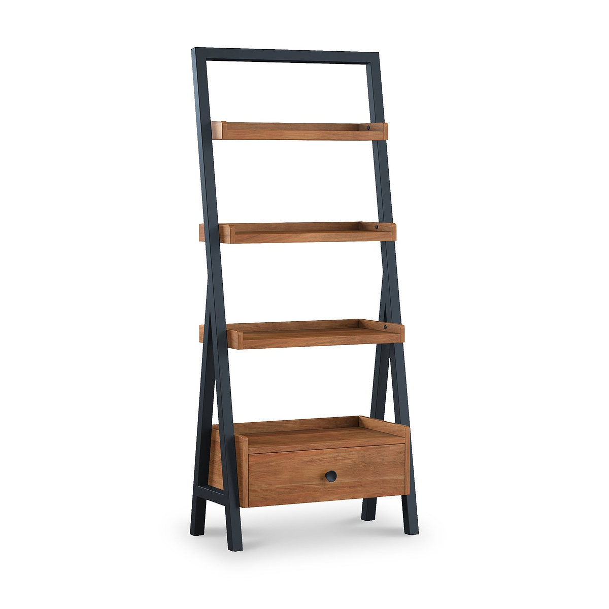 Dunstan Acacia Ladder Display Bookcase from Roseland Furniture