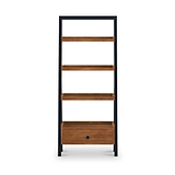 Dunstan Acacia Ladder Display Bookcase from Roseland Furniture