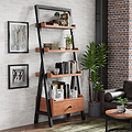 Dunstan Acacia Ladder Display Bookcase from Roseland Furniture