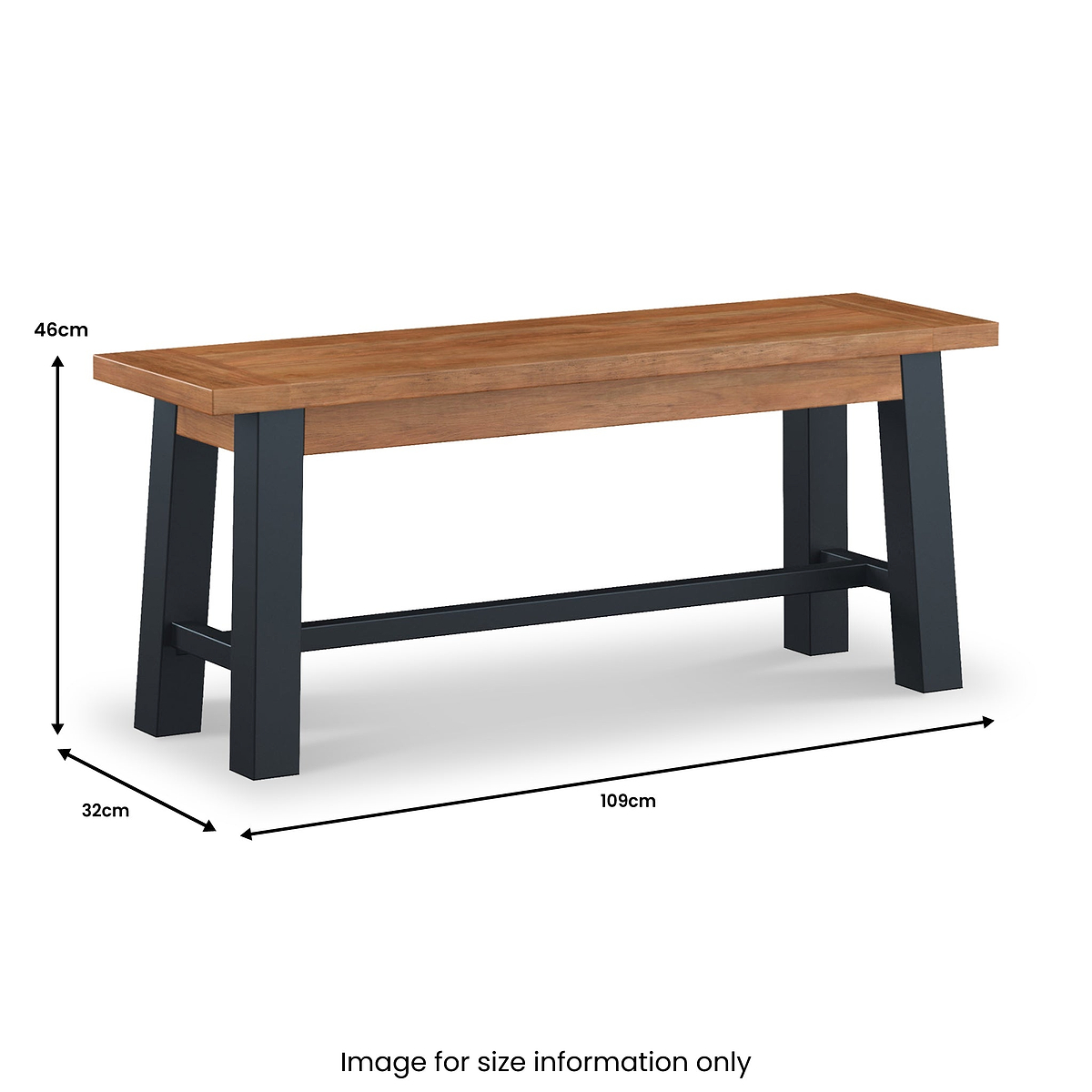 Dunstan Acacia Dining Bench from Roseland Furniture