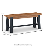 Dunstan Acacia Dining Bench from Roseland Furniture