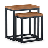 Dunstan Acacia Nest 2 Tables from Roseland Furniture