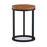 Dunstan Acacia Nest of 2 Round Tables from Roseland Furniture