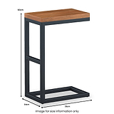 Dunstan Acacia Side Table from Roseland Furniture