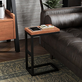 Dunstan Acacia Side Table from Roseland Furniture