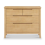Camdale Oak 4 Drawer Wide Chest from Roseland Furniture