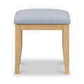 Camdale Oak Dressing Table Stool from Roseland Furniture