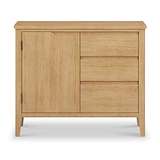 Durham Oak Small Sideboard from Roseland Furniture