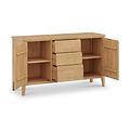 Durham Oak Large Sideboard from Roseland Furniture
