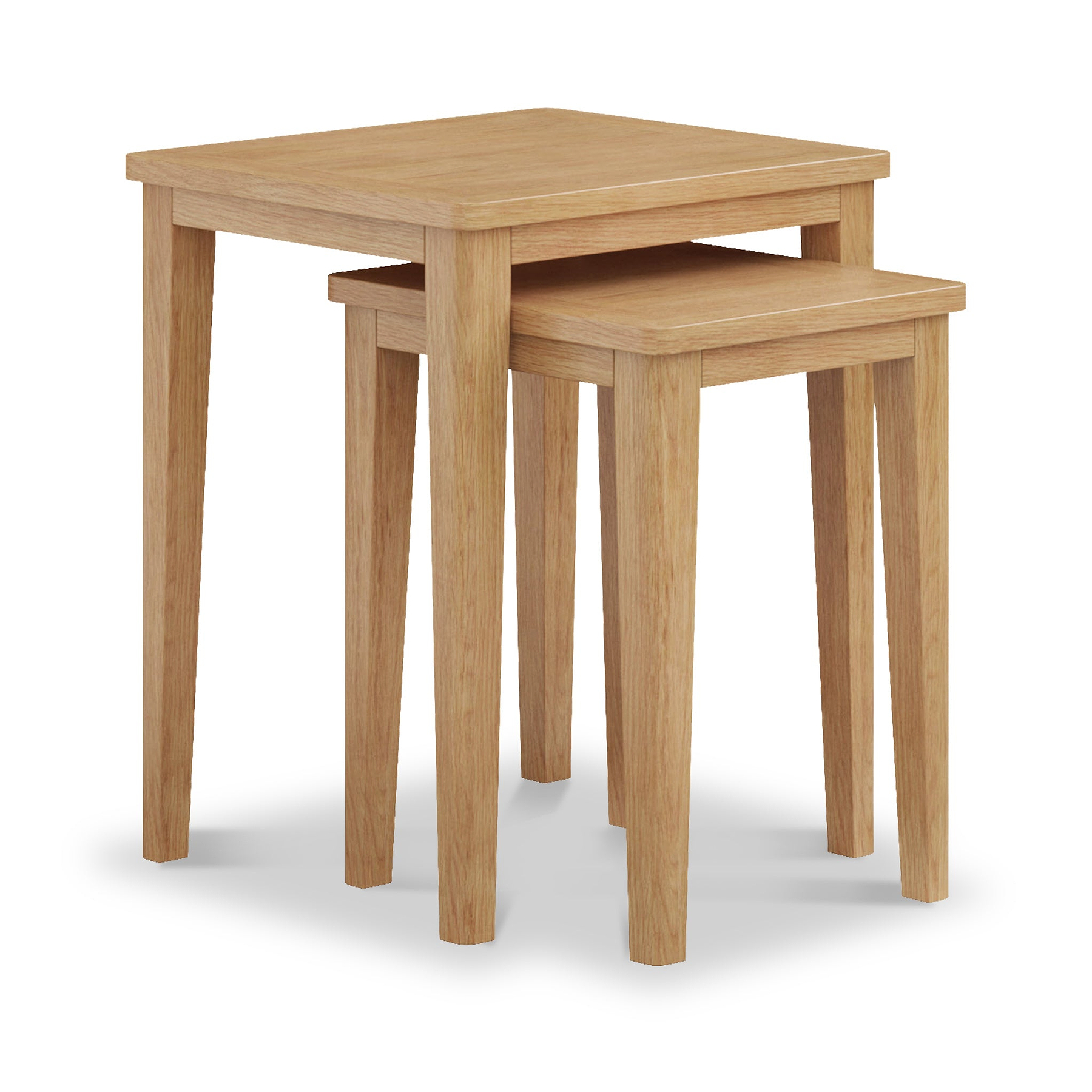 Durham Oak Nest of 2 Tables from Roseland Furniture