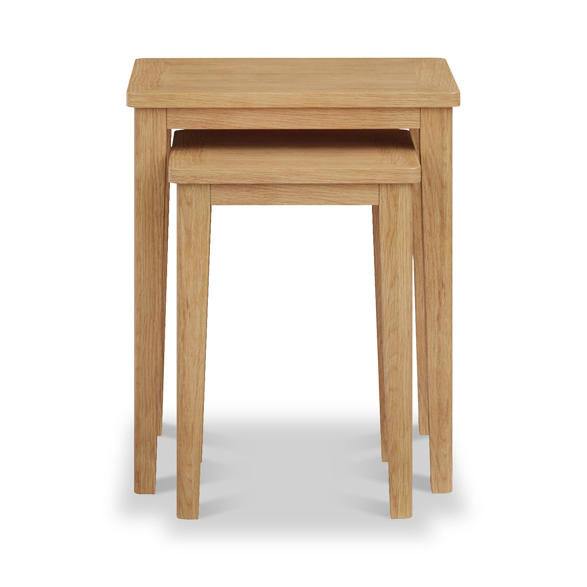 Durham Oak Nest of 2 Tables from Roseland Furniture