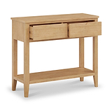 Durham Oak Console Table from Roseland Furniture