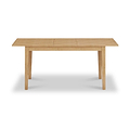 Durham Oak 120 160cm Ext Dining Table from Roseland Furniture