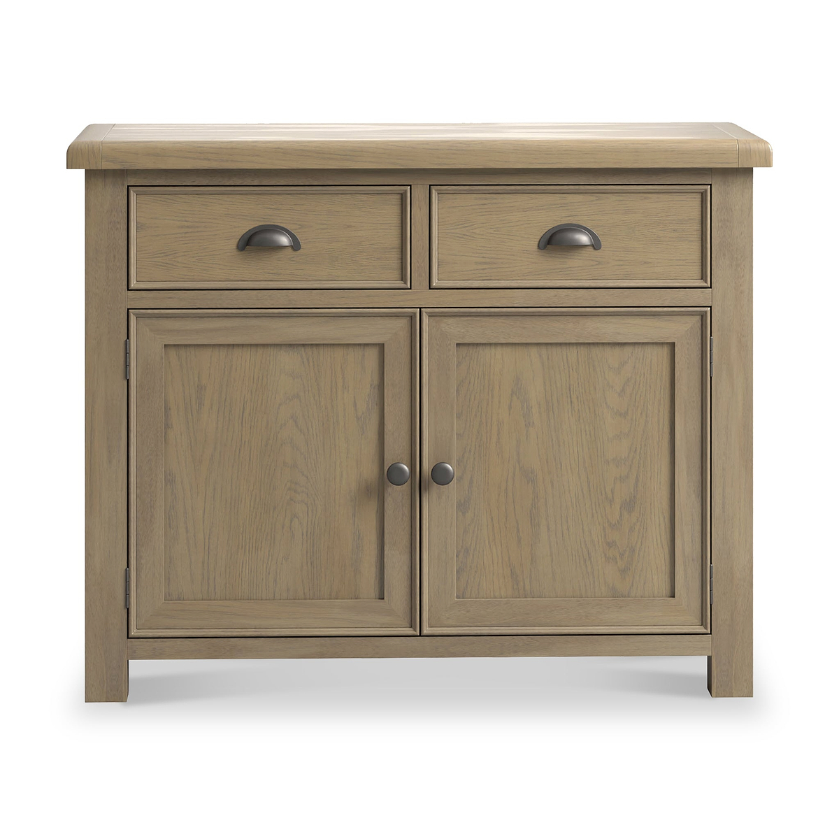Taunton Smoked Oak Small Sideboard 90cm from Roseland Furniture