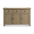 Taunton Smoked Oak Large Sideboard from Roseland Furniture