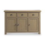 Taunton Smoked Oak Large Sideboard from Roseland Furniture