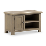 Taunton Smoked Oak 85cm TV unit from Roseland Furniture