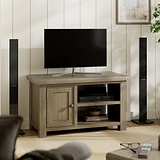 Taunton Smoked Oak 85cm TV unit from Roseland Furniture