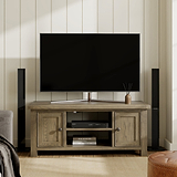 Taunton Smoked Oak 115cm Wide TV Unit from Roseland Furniture