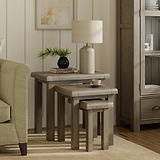 Taunton Smoked Oak Nest of 3 Tables from Roseland Furniture