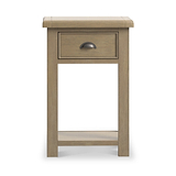 Taunton Smoked Oak Side Table from Roseland Furniture