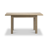 Taunton Smoked Oak 110 150 cm Ext Dining Table from Roseland Furniture