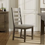 Taunton Smoked Oak Dining Chair from Roseland Furniture