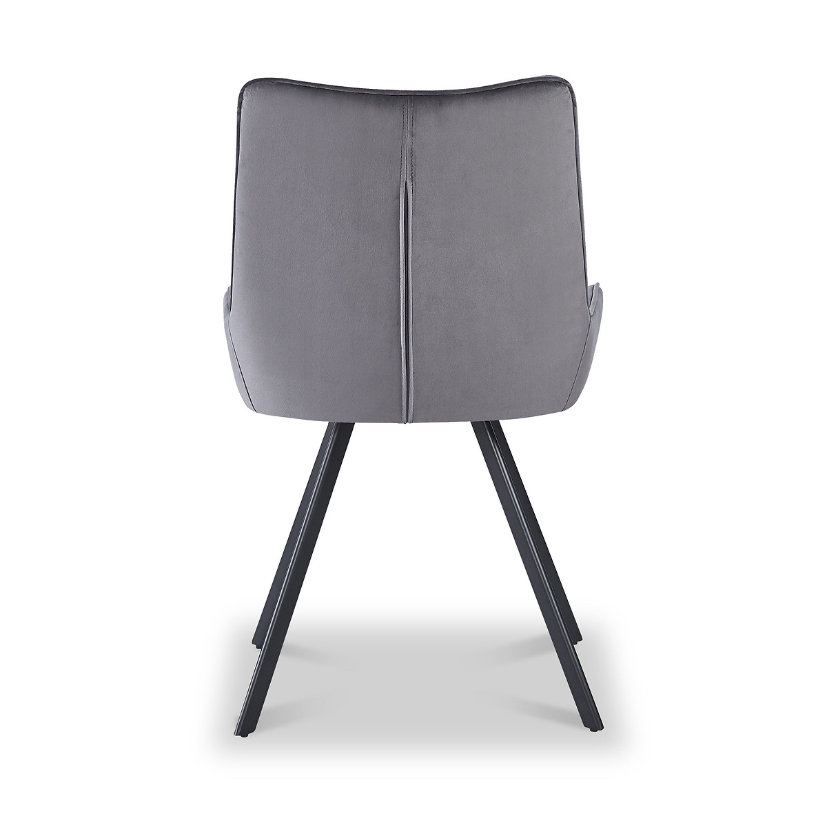 Sharynn Velvet Dining Chair Light Grey from Roseland Furniture