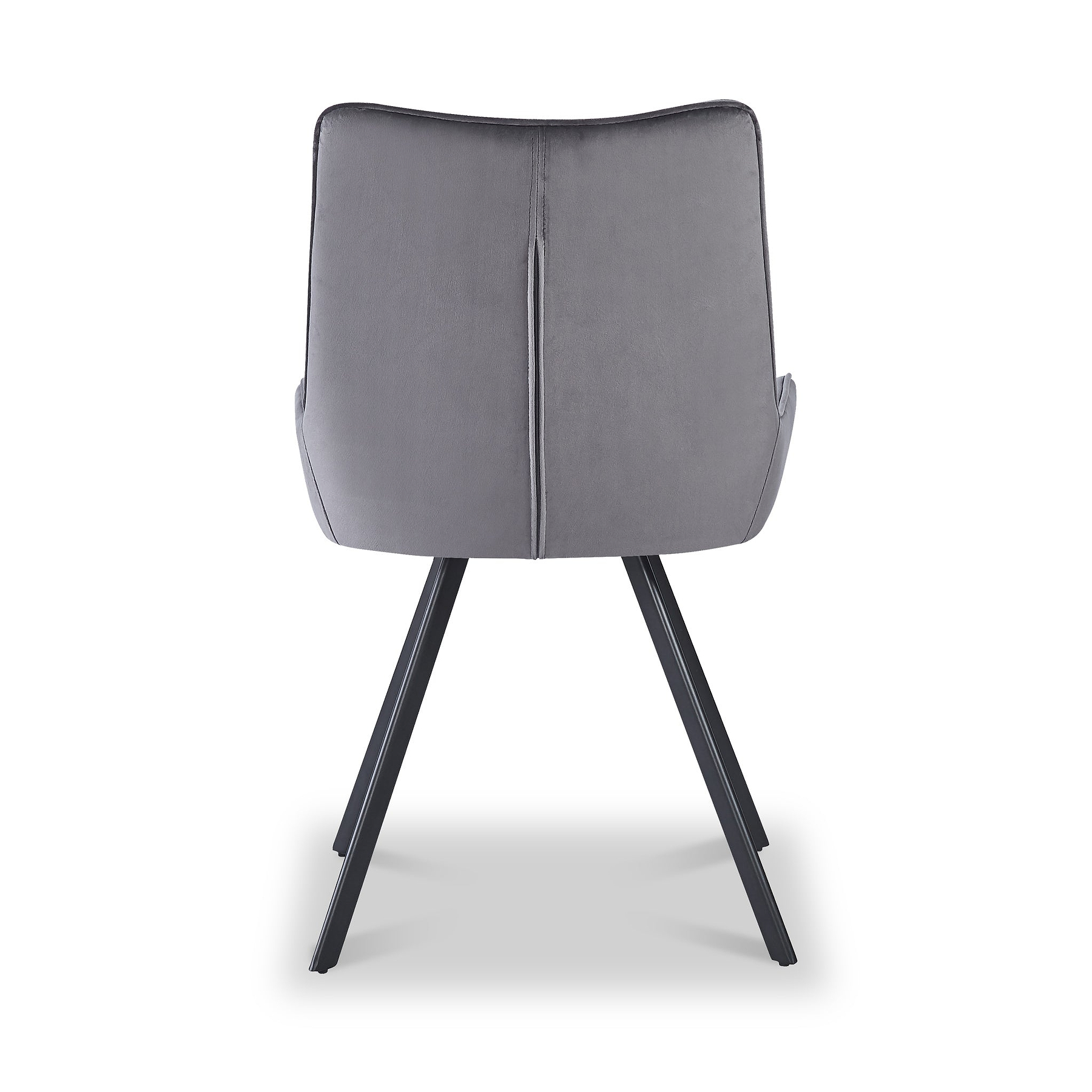 Sharynn Velvet Dining Chair Light Grey from Roseland Furniture