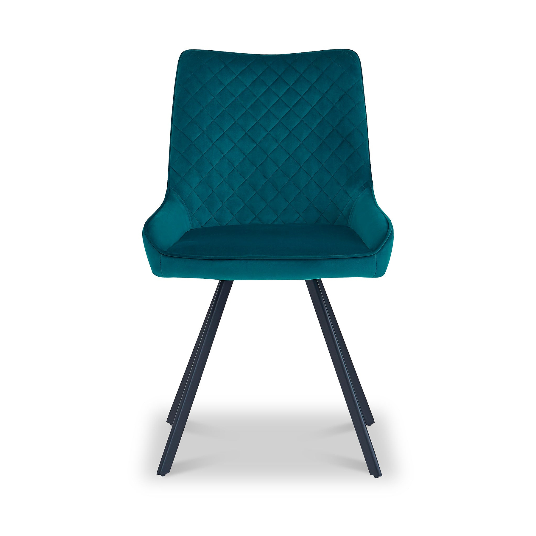 Sharynn Velvet Dining Chair Turquoise from Roseland Furniture