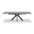 Spencer Ext Ceramic Dining Table Grey Matt from Roseland Furniture