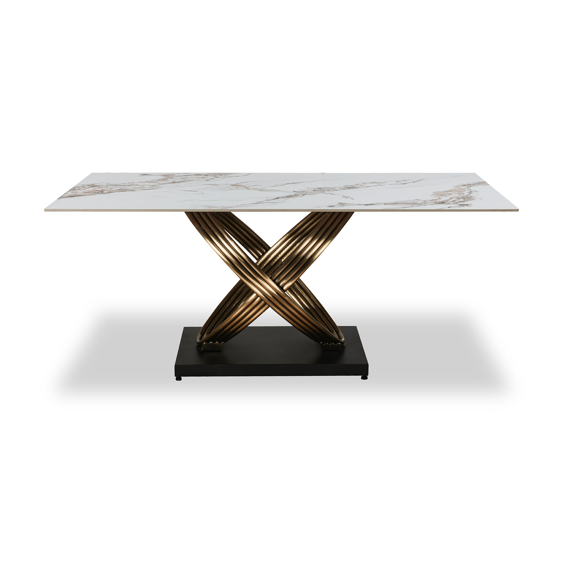 Brinsley Ceramic Dining Table from Roseland Furniture