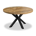 Gendry Mango 130cm Round Table from Roseland Furniture
