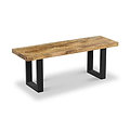 Abel Mango Wood Dining Bench U Leg from Roseland Furniture