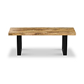Abel Mango Wood Dining Bench U Leg from Roseland Furniture