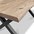 Petra Acacia 180cm Dining Bench X Leg from Roseland Furniture