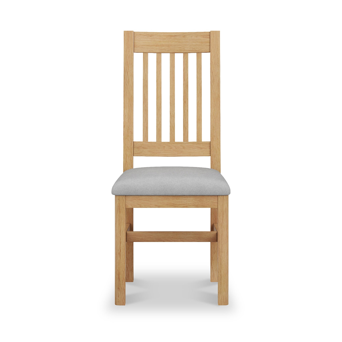 Durham Oak Upholstered Dining Chair from Roseland Furniture