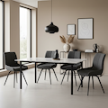 Trevi Grey Dining Chair from Roseland Furniture